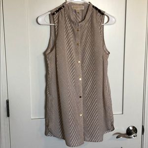 Michael Kors sleeveless blouse